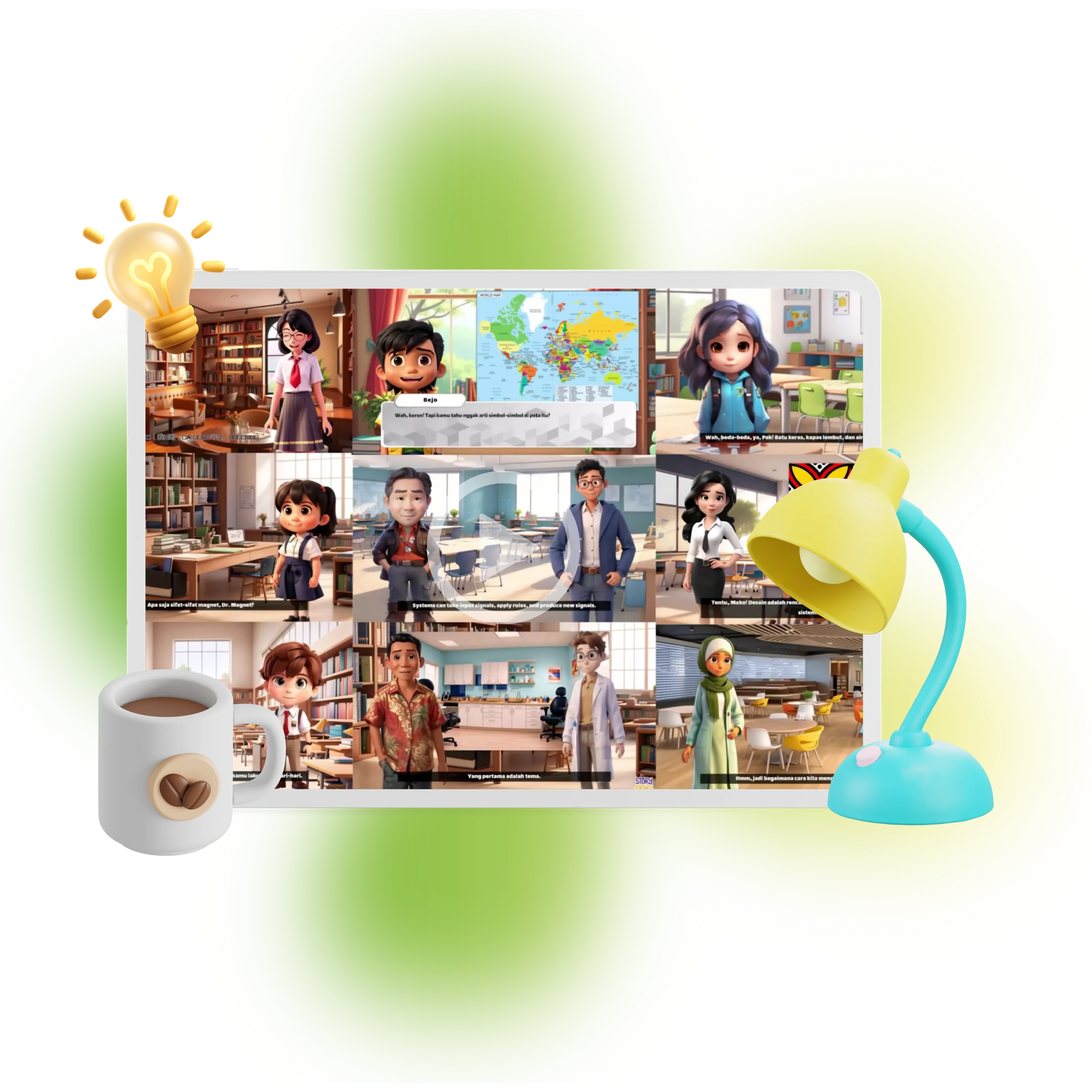 Bikin Materi Otomatis