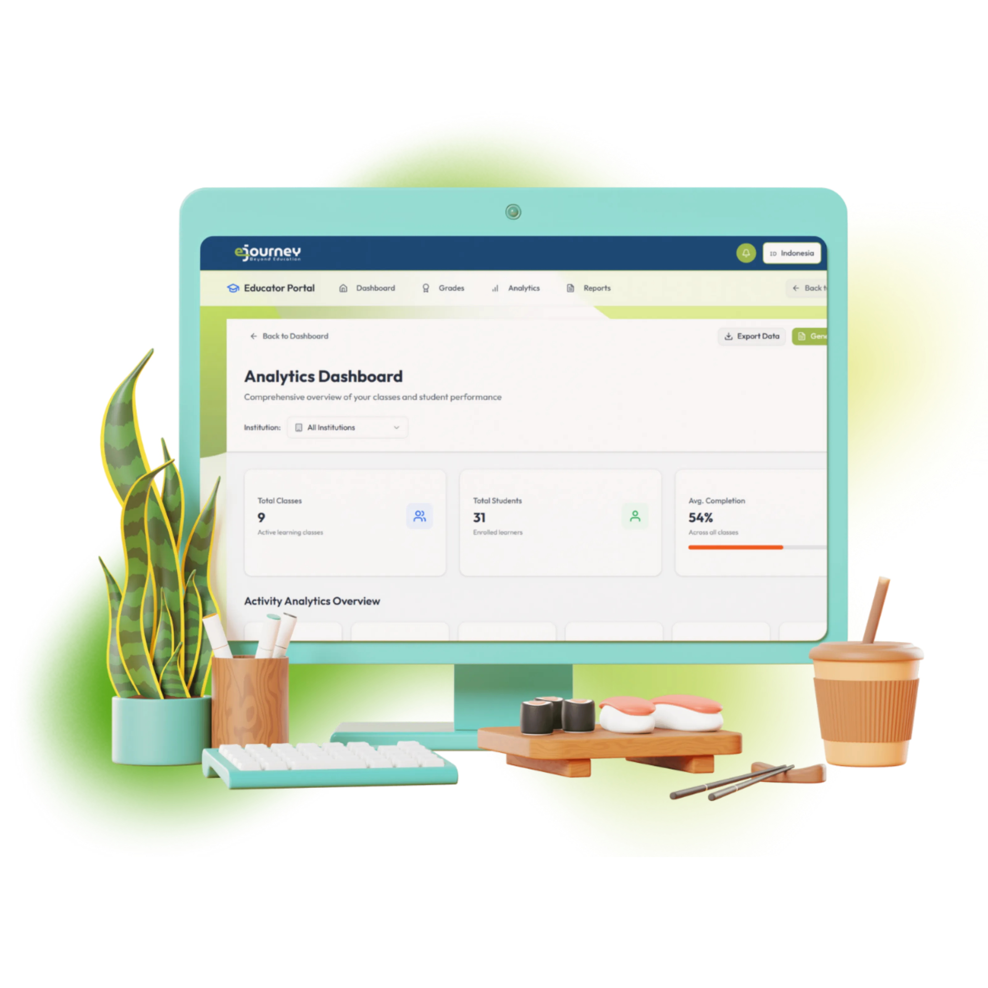 Dashboard Kompetensi & Laporan